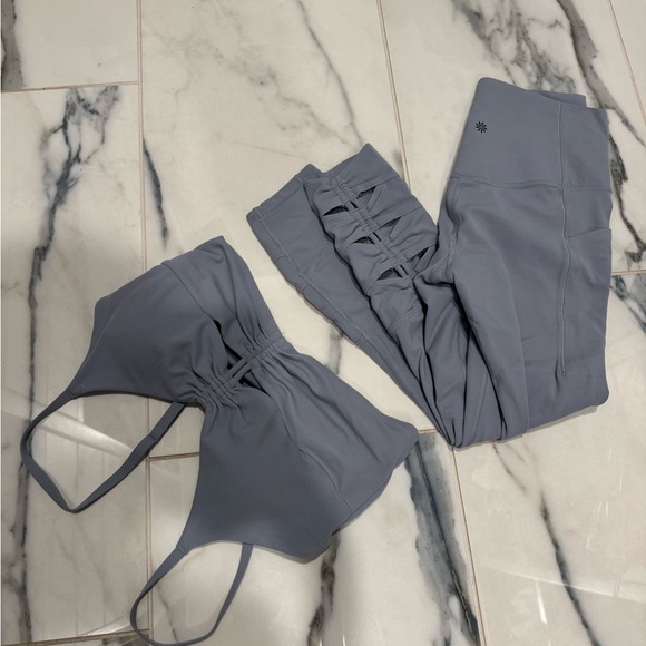 Athleta Other - Athleta Light Blue Activewear Set